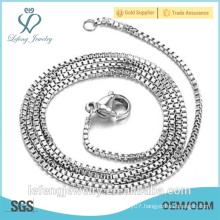 2016 New design fashionable jewelry platinum jewelry necklace platinum necklace chains platinum silver necklace